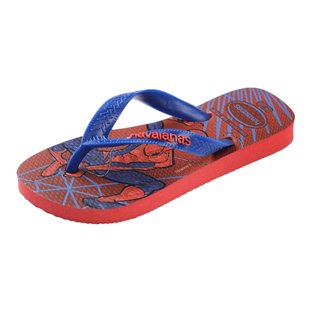 Havaianas Kids Top Marevel Flip-Flops in Red Color
