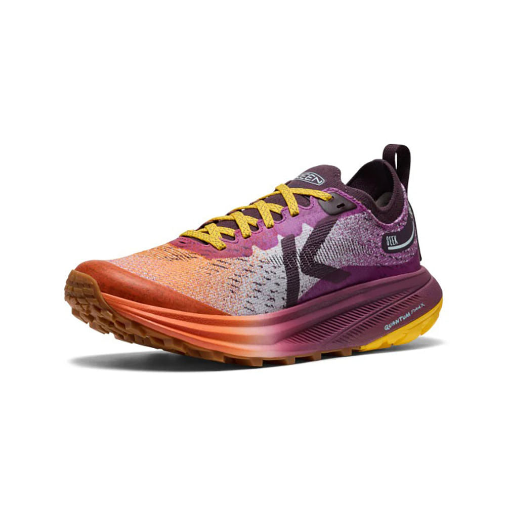 Keen Mens Seek Trail Running Shoes in Purple Color