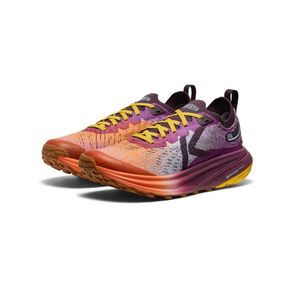 Keen Mens Seek Trail Running Shoes in Purple Color