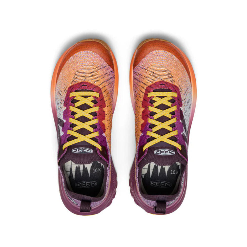 Keen Mens Seek Trail Running Shoes in Purple Color