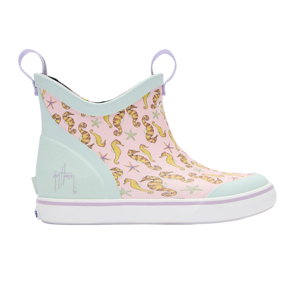Xtratuf Baby Ankle Deck Boot in Pink Color