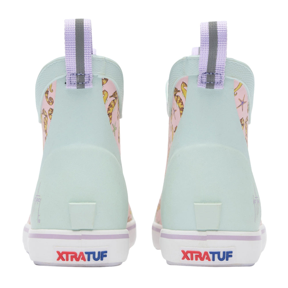 Xtratuf Baby Ankle Deck Boot in Pink Color
