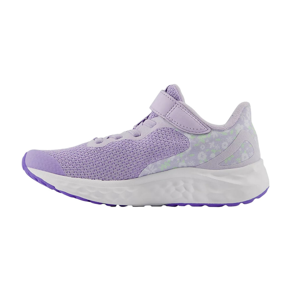 New Balance Kids Fresh Foam Arishi V4 Running Shoes in Purple Color