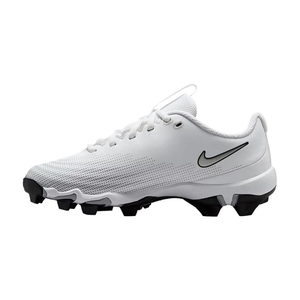 Nike Kids Vapor Shark 3 Football Cleats in White Color