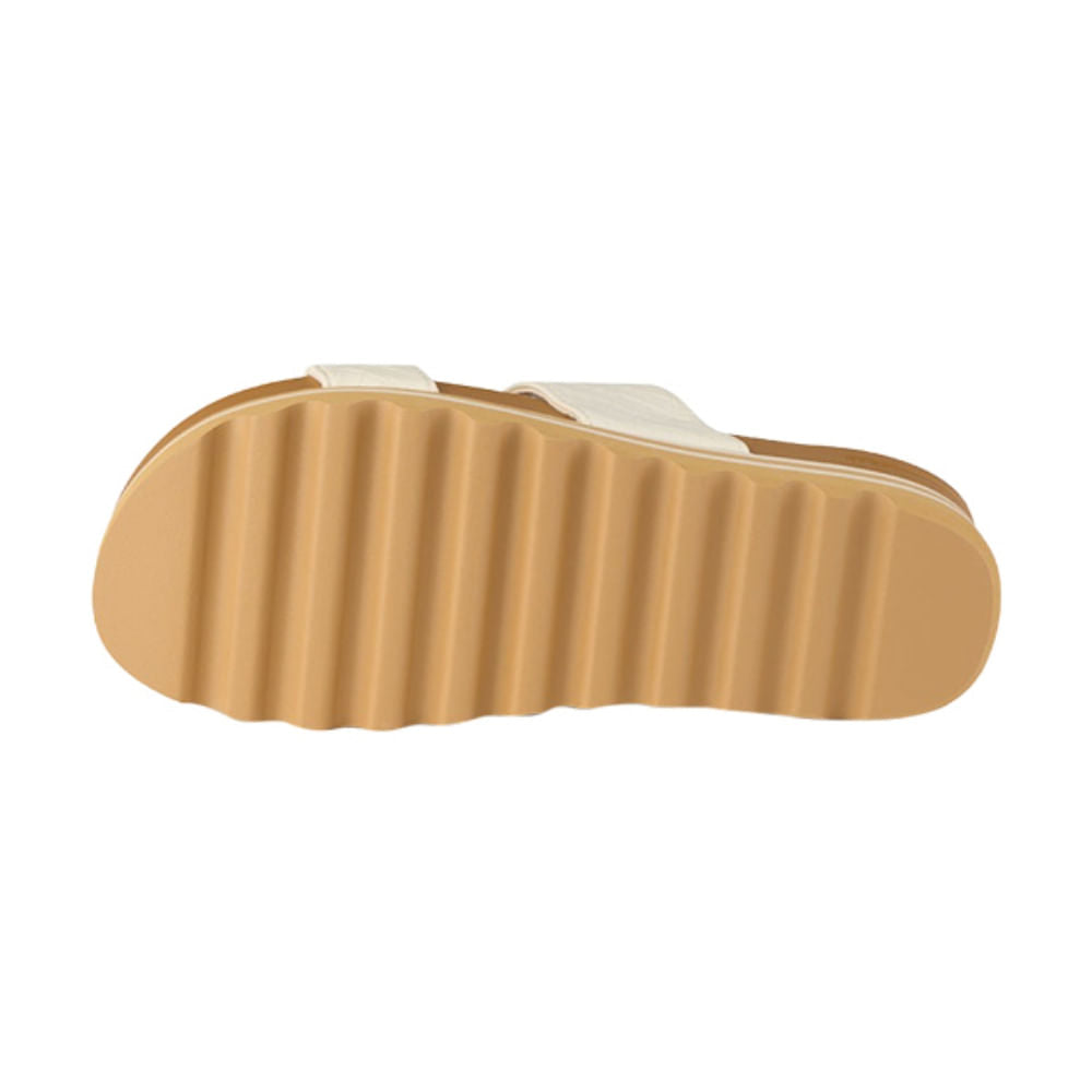 Reef Womens Cushion Vista Hi Flip-Flops in White Color