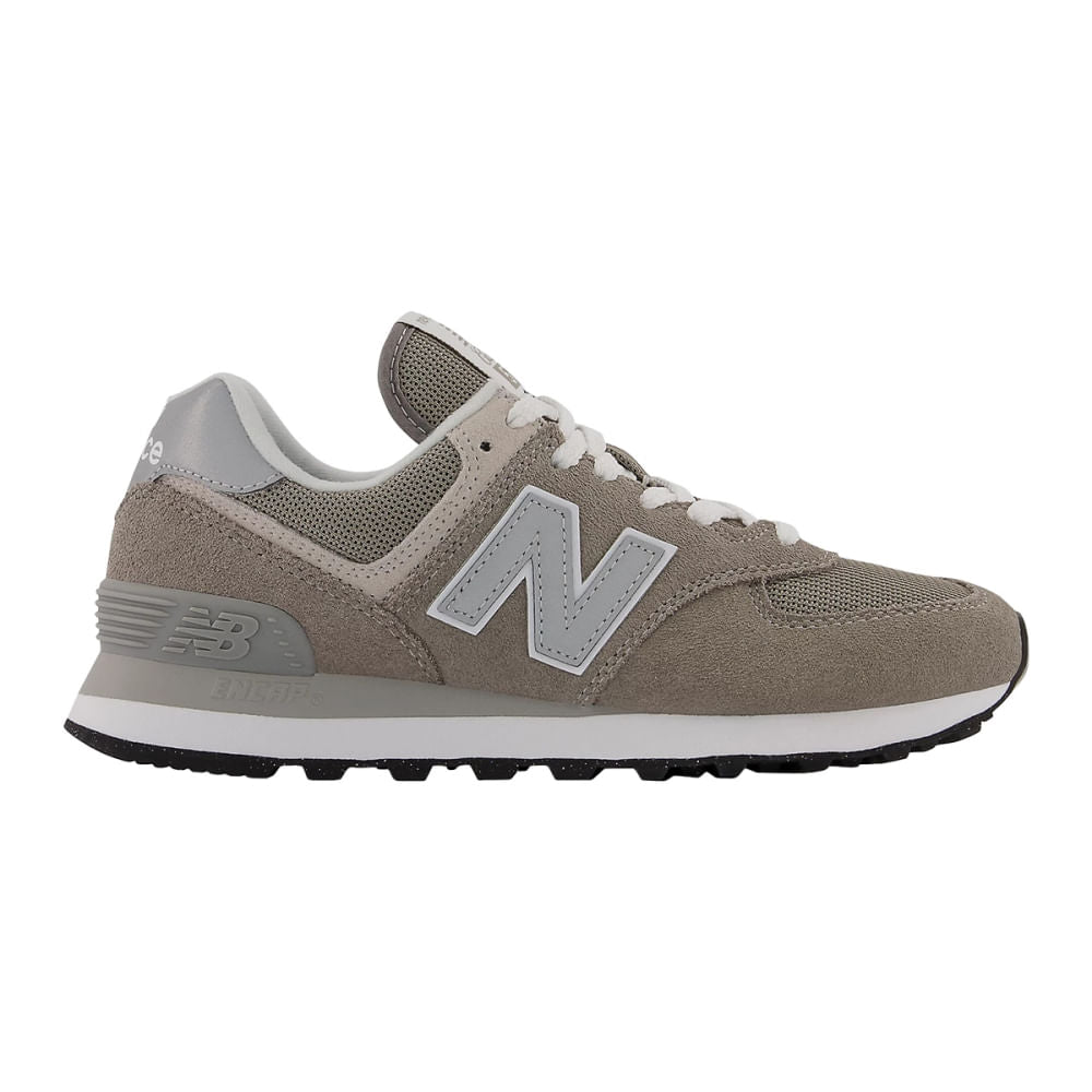 New Balance Womens 574 Core Sneakers in Grey Color