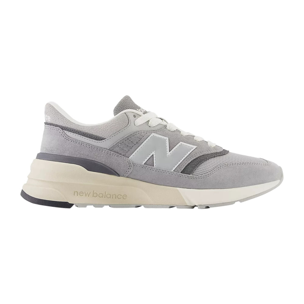 New Balance Mens 997R Sneakers in Grey Color