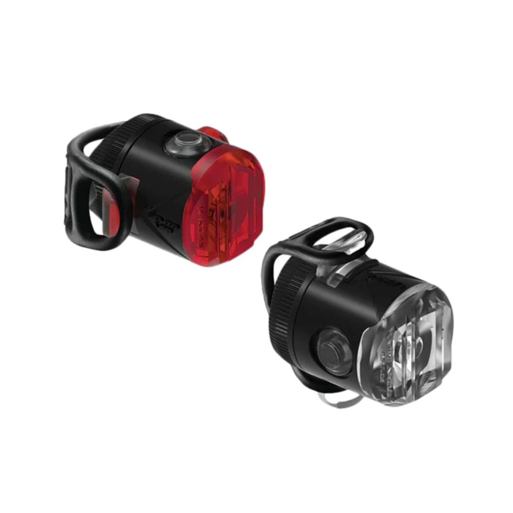 Lezyne Femto Usb C Drive Pair Bike Lights in Black Color
