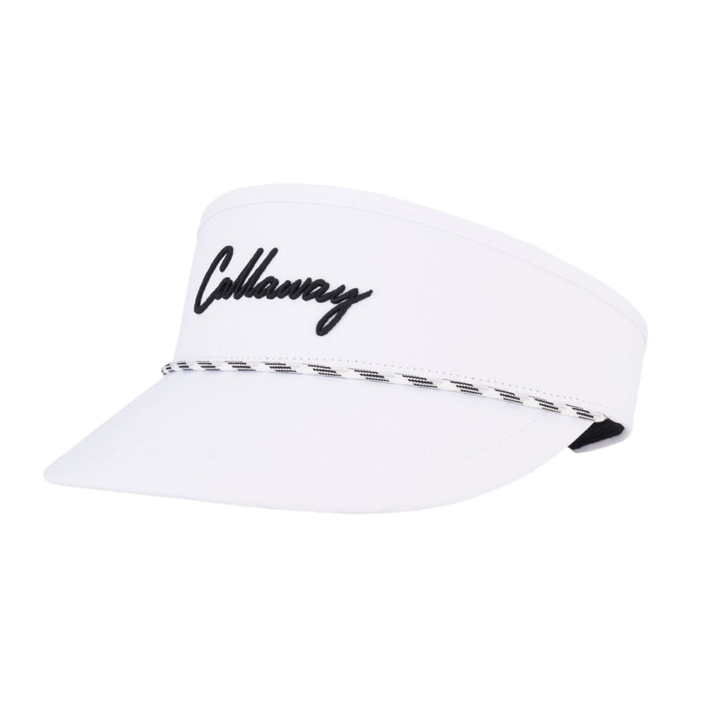 Callaway Golf Unisex Birdie Putt Visor 25 Hats in White Color