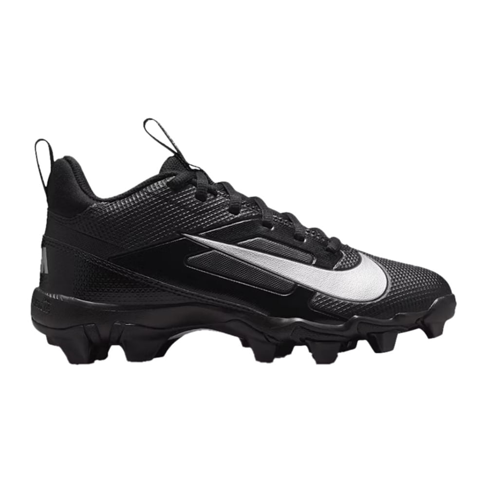 Nike Kids Alpha Menace 4 Shark Football Cleats in Black Color