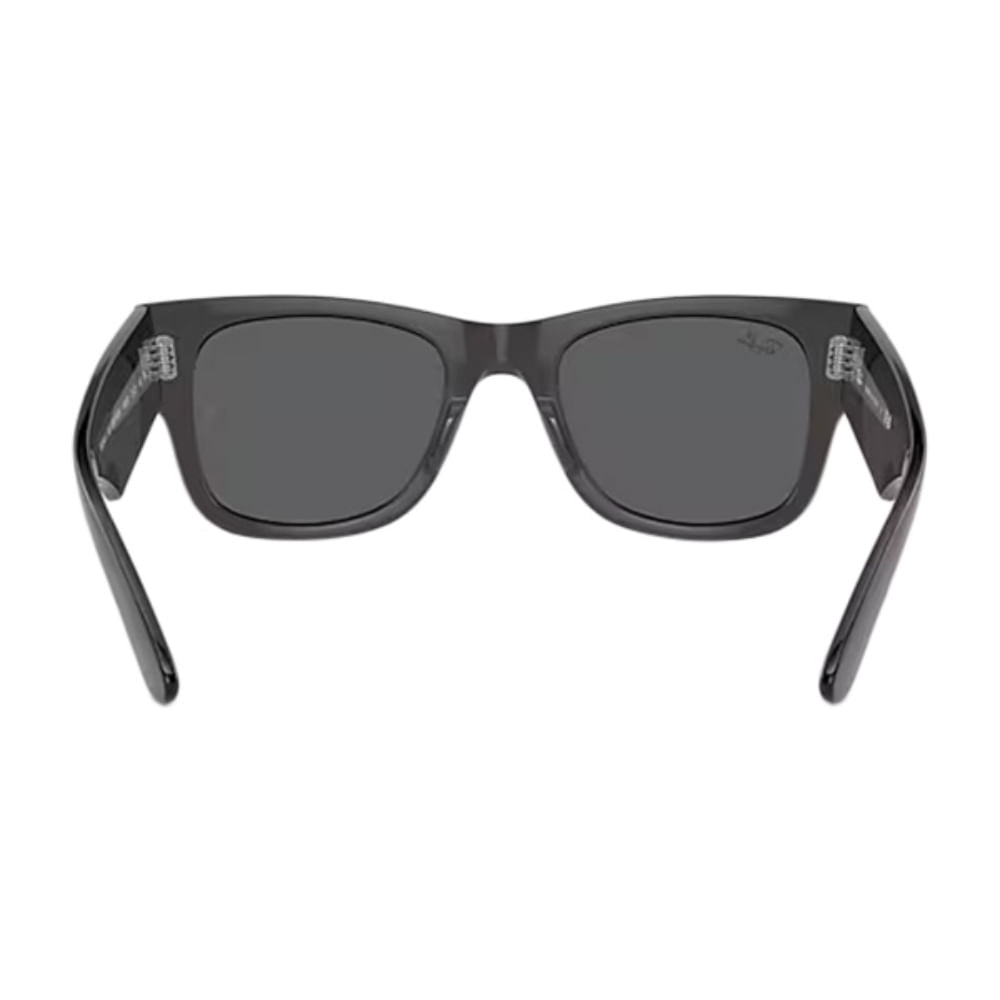 Ray Ban Unisex Mega Wayfarer Trans Blk Accessories in Grey Color