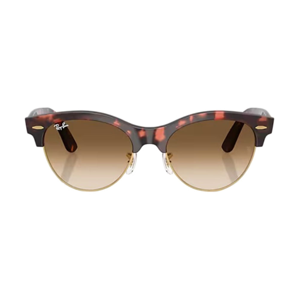 Ray Ban Unisex Clubmaster Way Pnk Tort Accessories in Brown Color