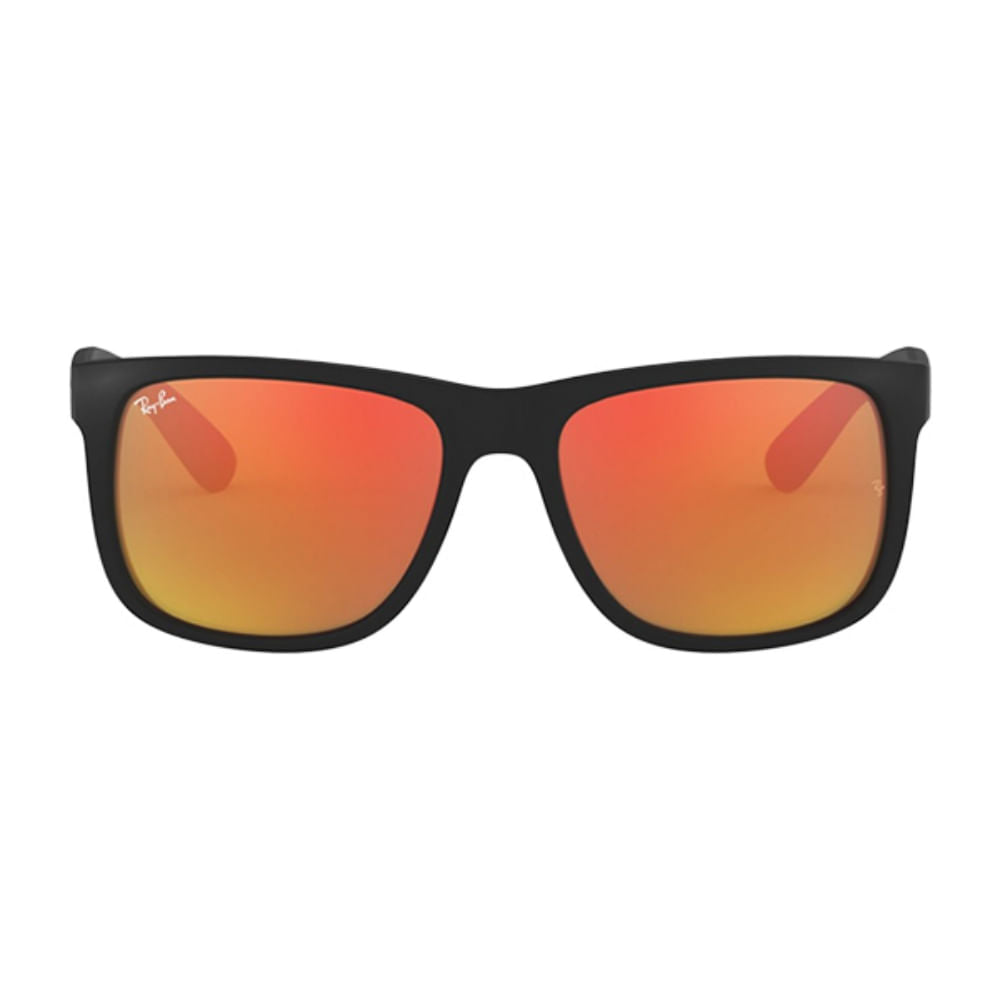 Ray Ban Unisex Justin Rubber Black Accessories in Brown Color