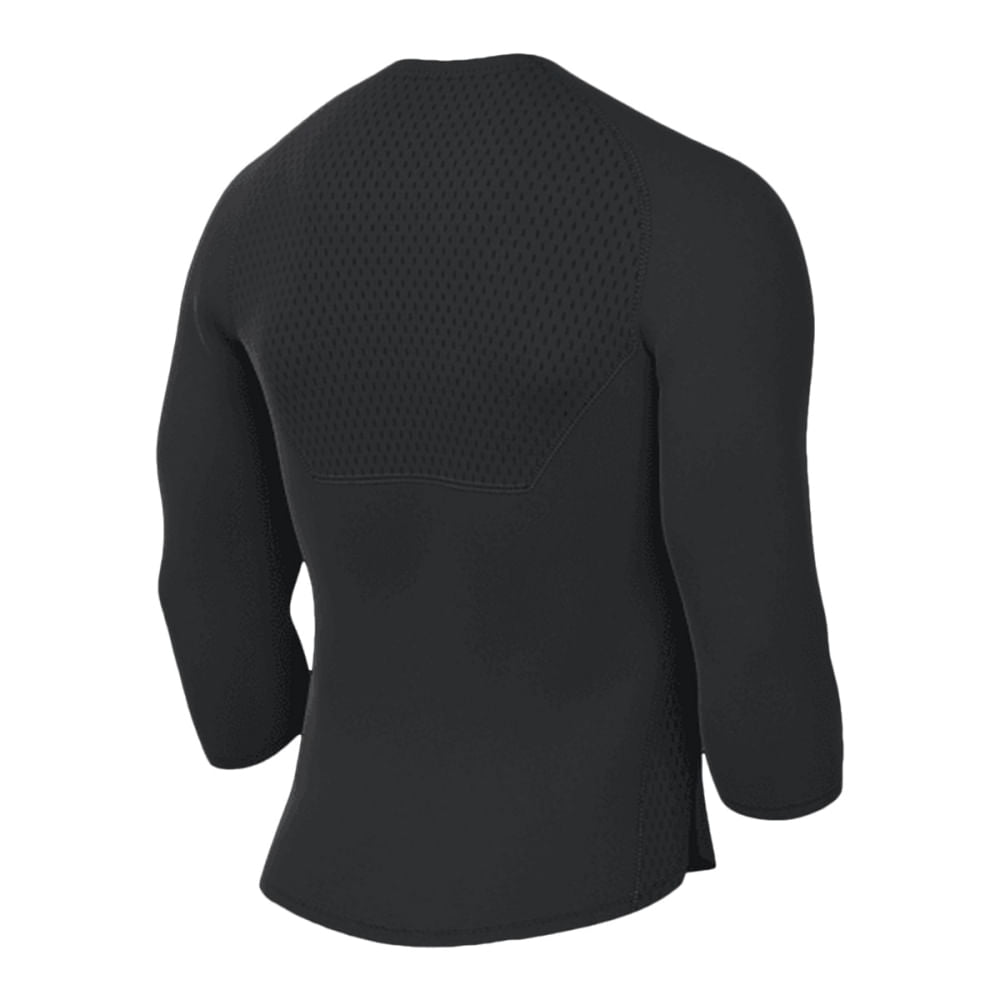 TEAM DRI-FIT 3QT SLEEVE | 010-BLACK