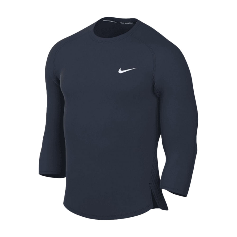 TEAM DRI-FIT 3QT SLEEVE | 419-NAVY