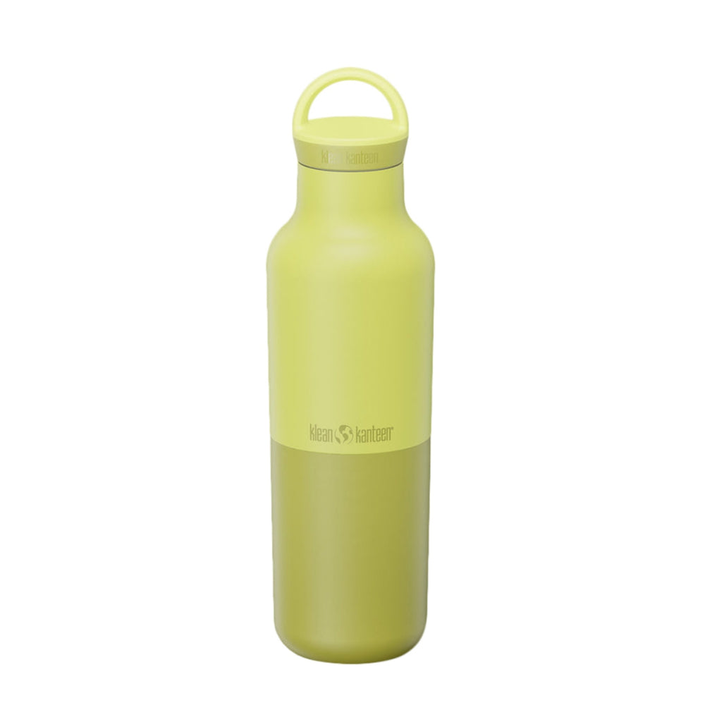 Klean Kanteen Arch Loop 20Oz Cap Bottl Water Bottles in Green Color