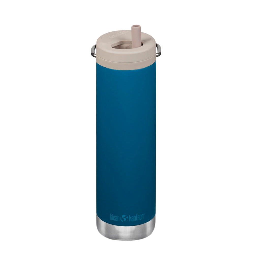 Klean Kanteen 20Oz Vac Insul W/Twistca Water Bottles in Blue Color