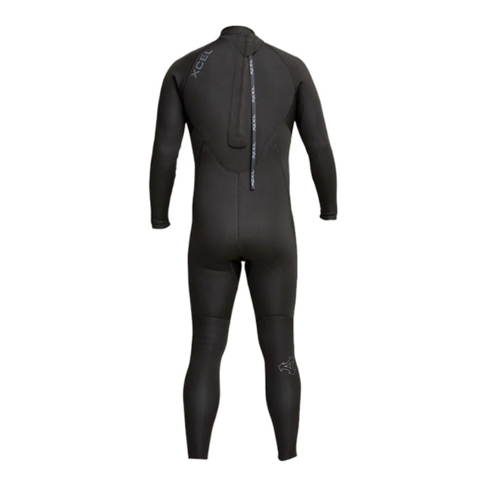 AXIS BACK ZIP FULLSUIT | BLACK