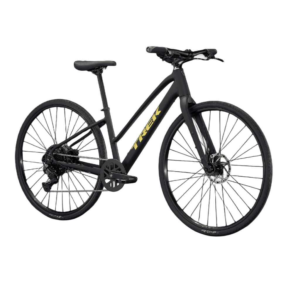 Trek FX 2 Mid-step Gen 4, Matte Black / S Trek FX 2 Mid-step Gen 4, Matte Black / S