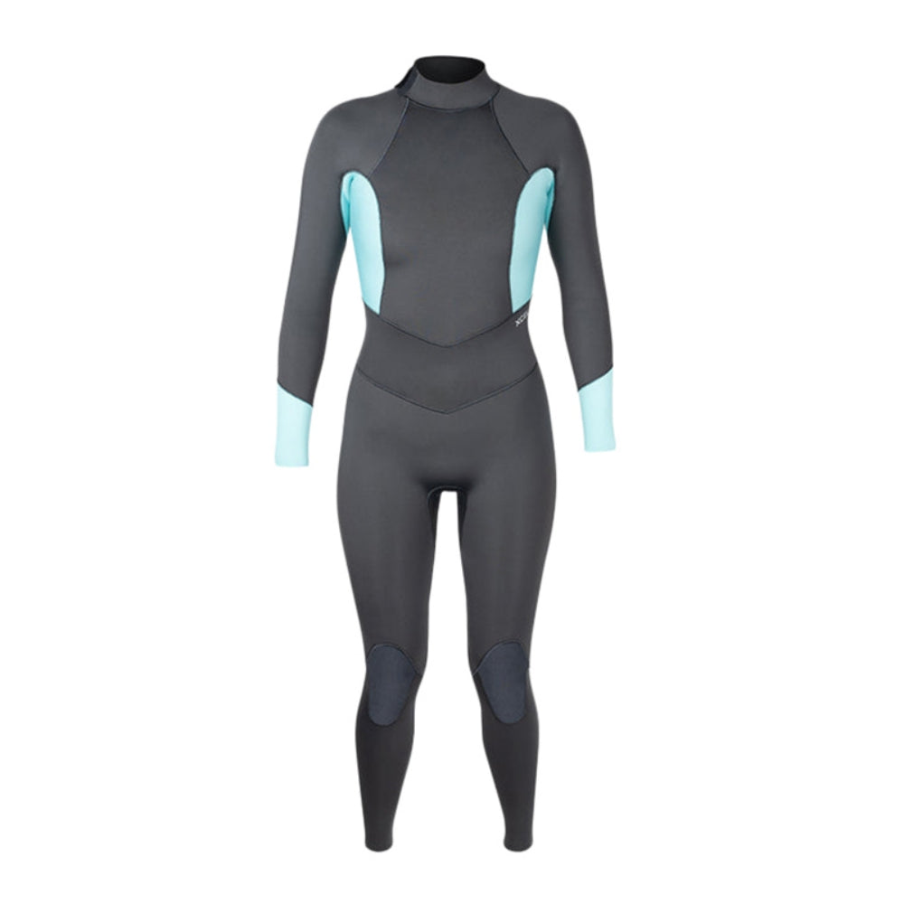 Xcel Wetsuits Womens Axis X Back Zip Wetsuits in Grey Color