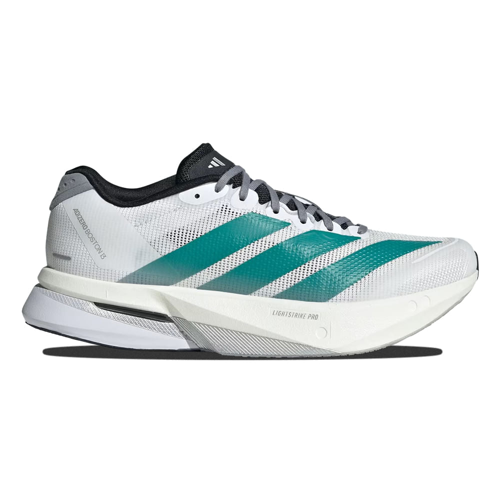 Adidas Womens Adizero Boston 13 Running Shoes in White Color
