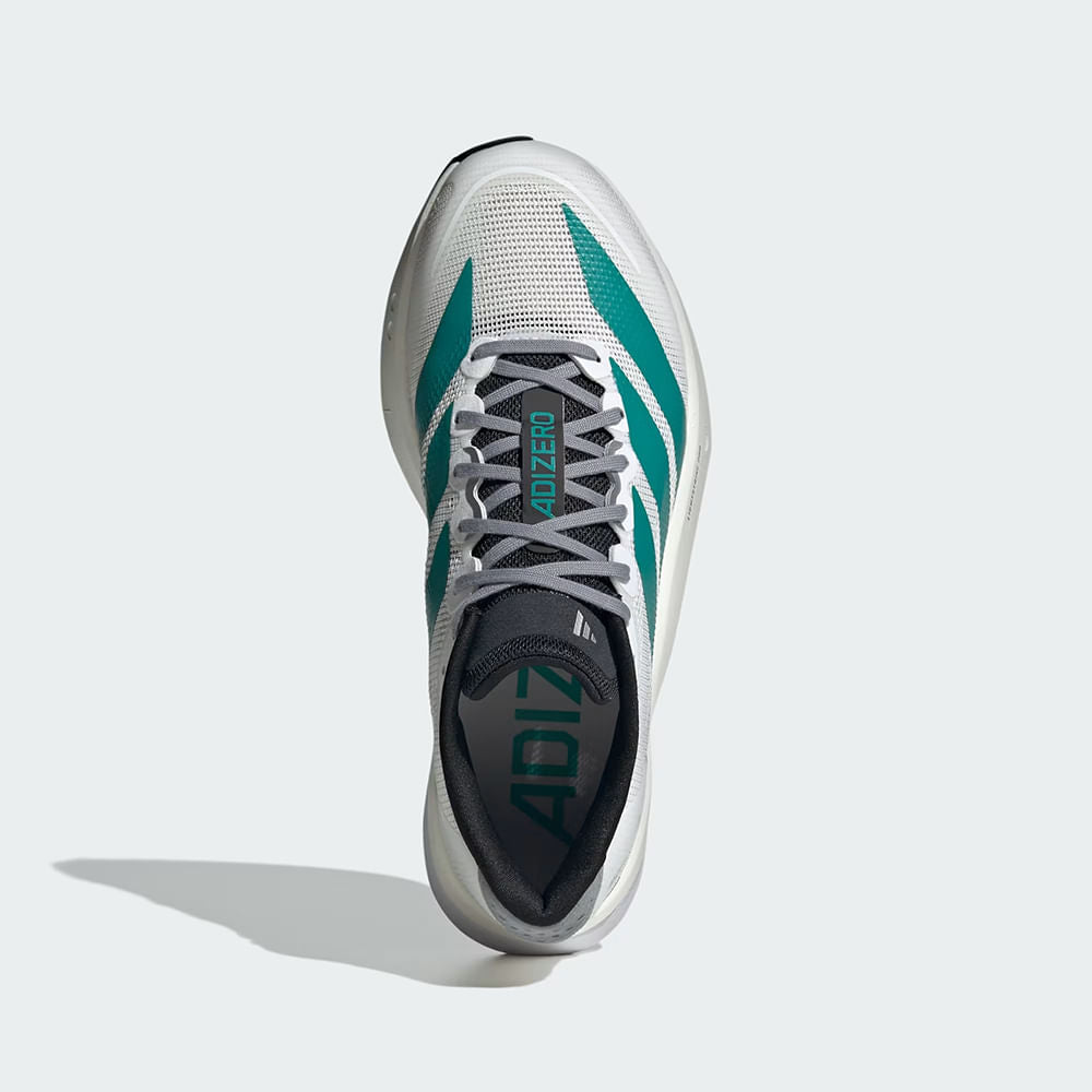 Adidas Womens Adizero Boston 13 Running Shoes in White Color
