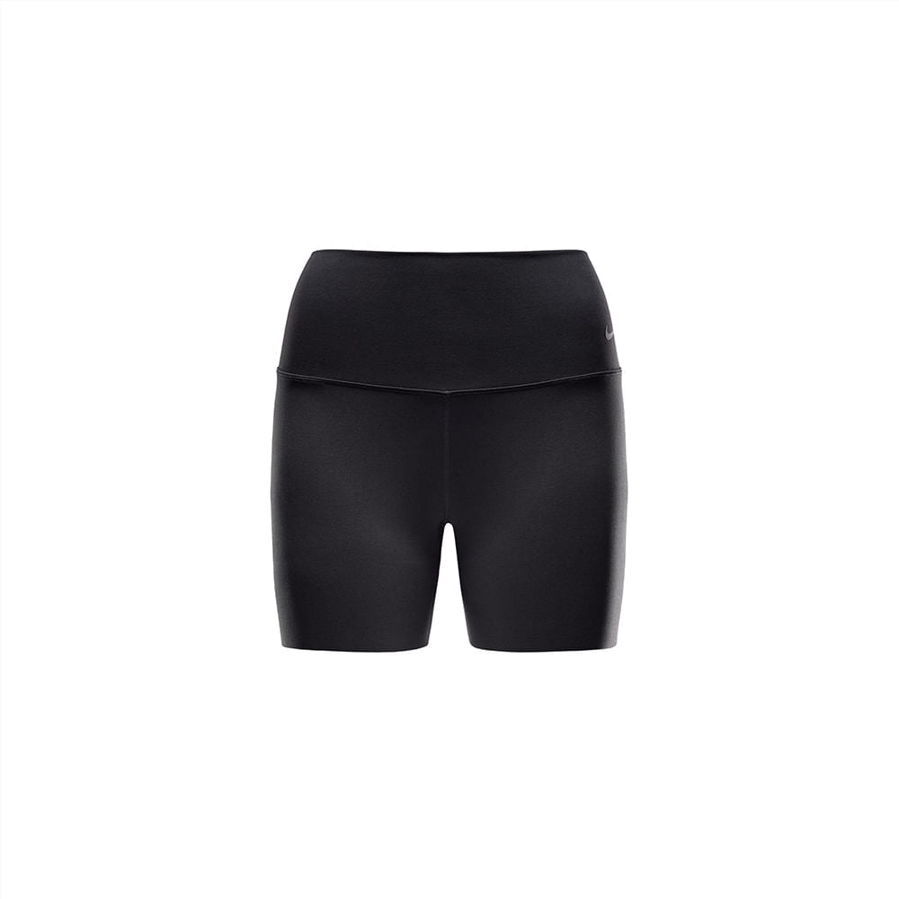 Nike Womens Zenvy Hw 5In Biker Sho Shorts in Black Color