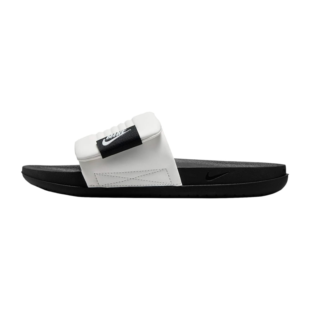 Nike Mens Nike Offcourt Adjust Sandals in White Color