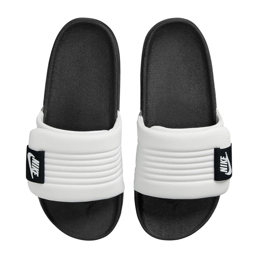 Nike Mens Nike Offcourt Adjust Sandals in White Color