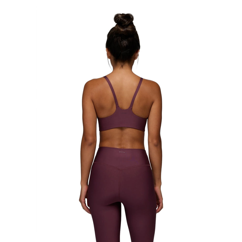 SCULPT SCOOP BRA | DEEP VINO