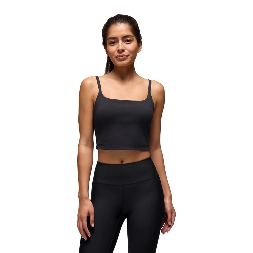 LUXARA LONGLINE BRA | BLACK