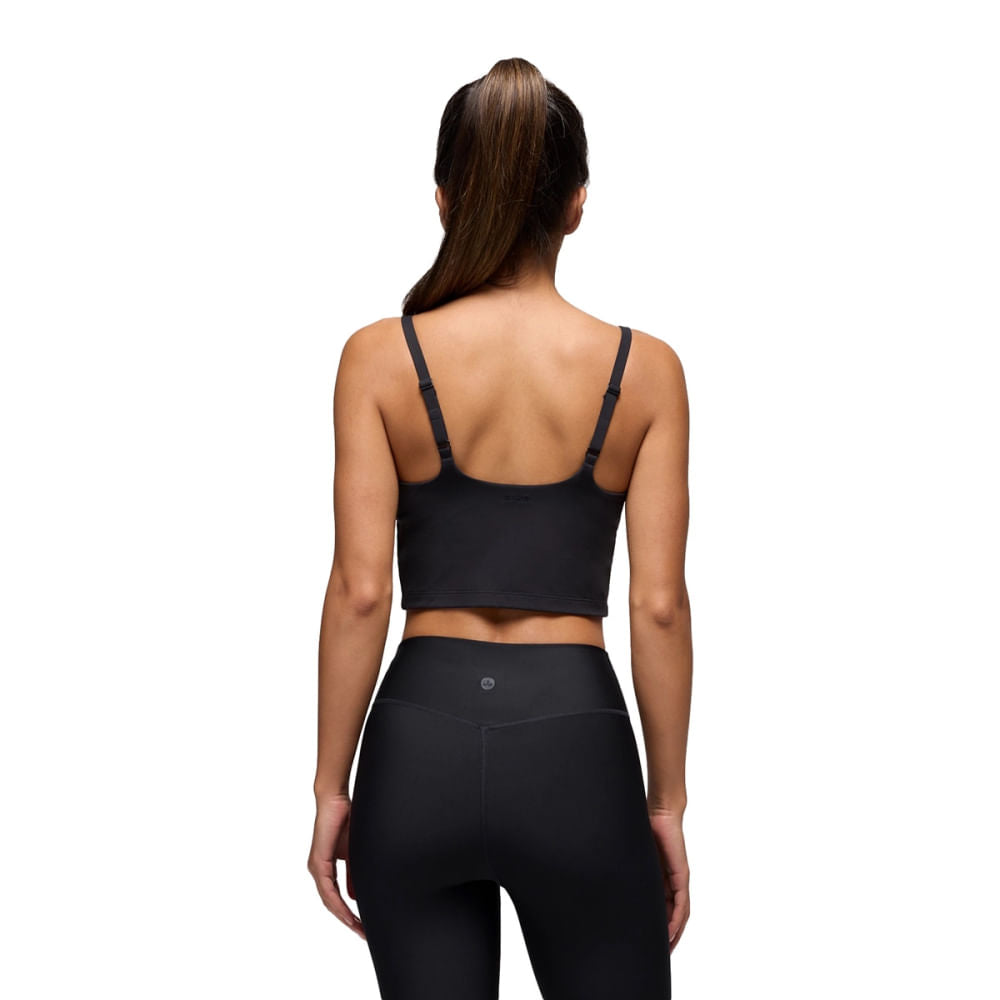 LUXARA LONGLINE BRA | BLACK