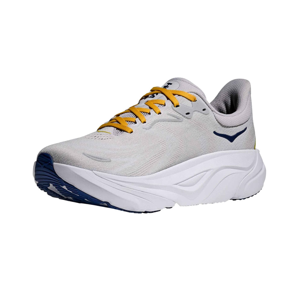 Hoka Mens Arahi 8 Running Shoes in White Color
