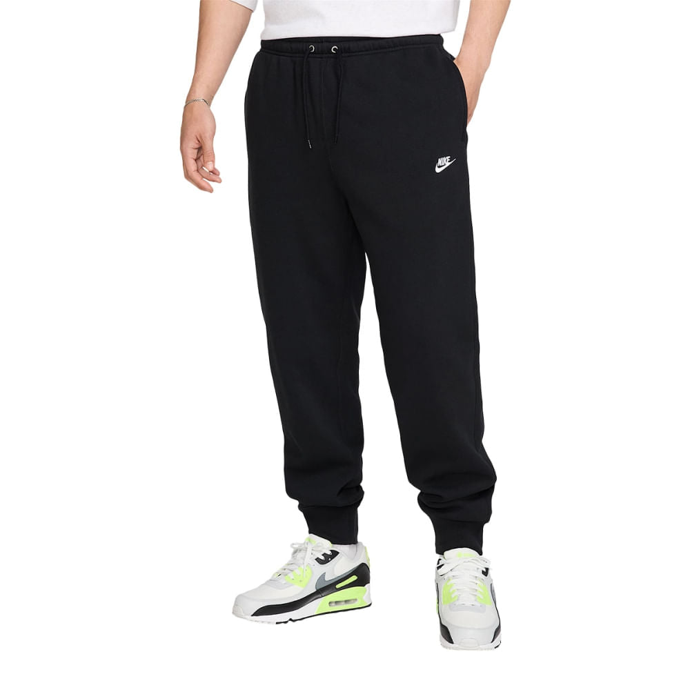 Nike Mens Club Joggers Pants in Black Color