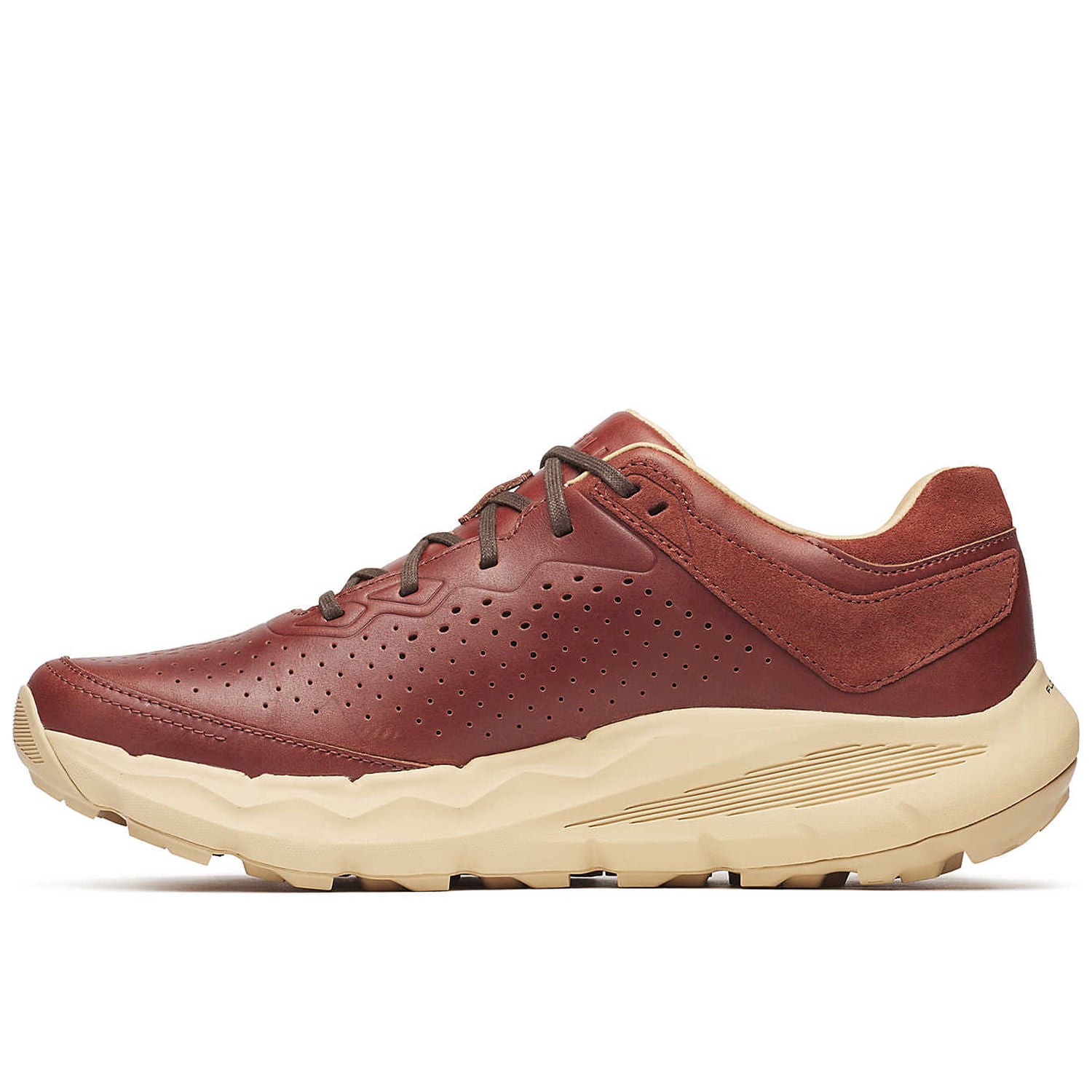 Merrell Mens Nova 4 Traveller Lace Trail Running Shoes in Brown Color