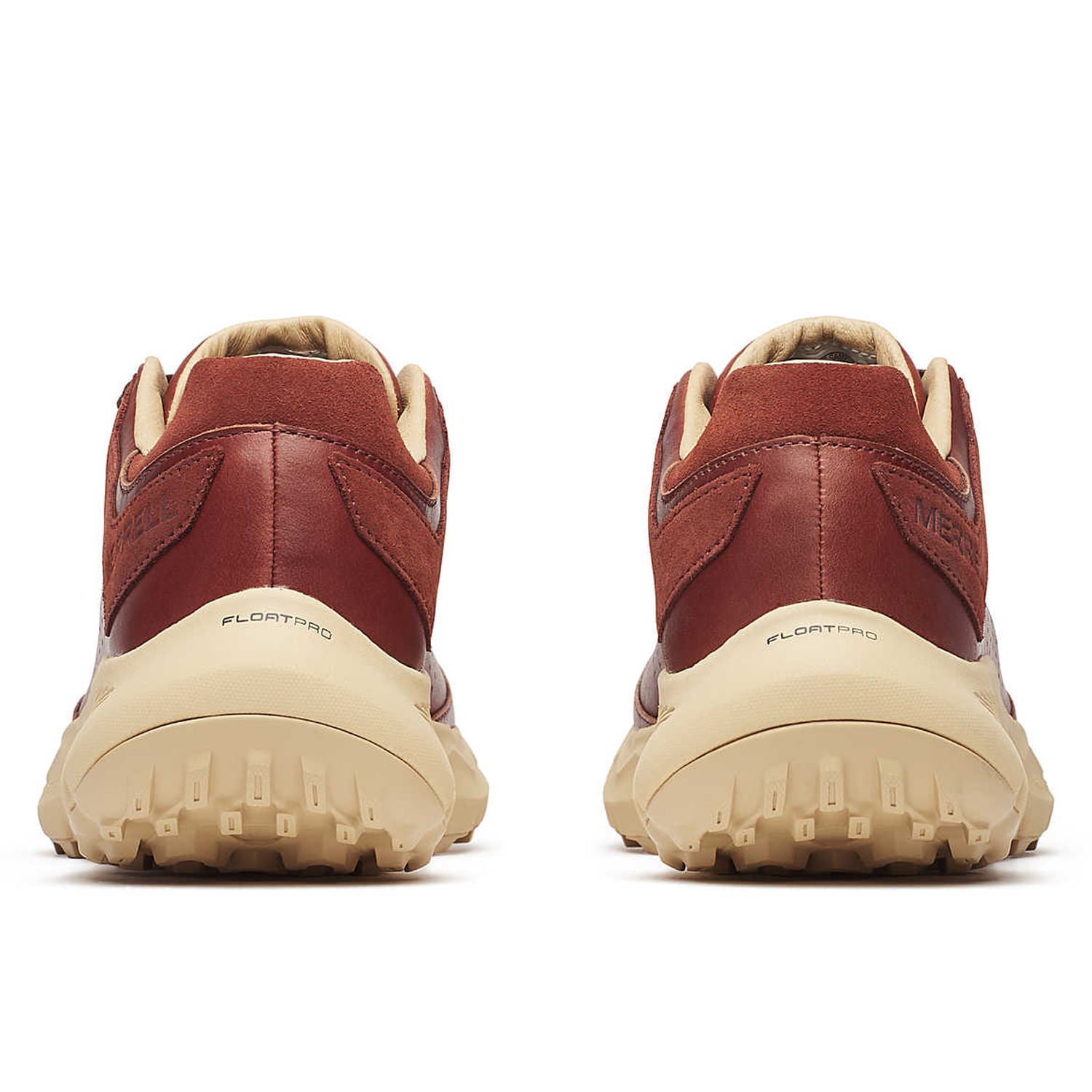 Merrell Mens Nova 4 Traveller Lace Trail Running Shoes in Brown Color