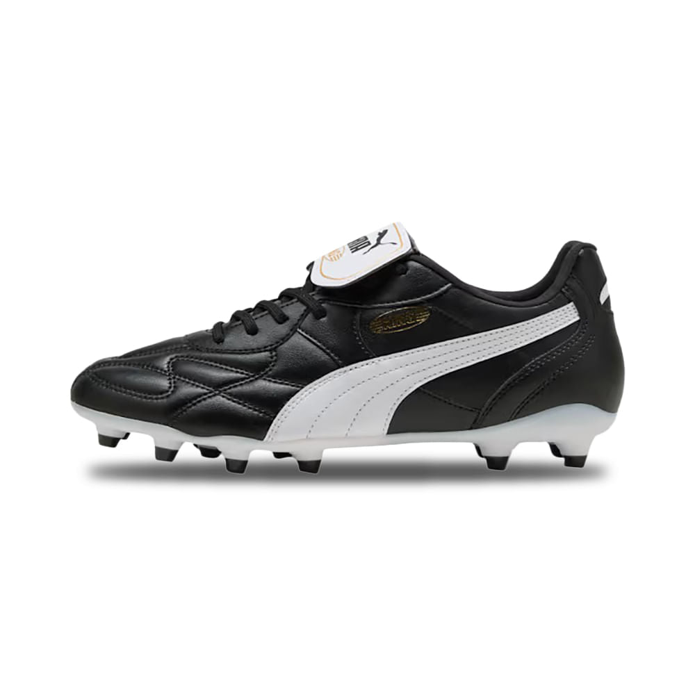 Puma Mens King Top FG/AG Soccer Cleats in Black Color