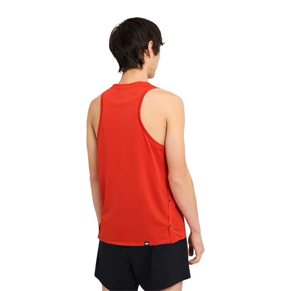 Ciele Athletics Mens Fst Singlet Tops in Orange Color