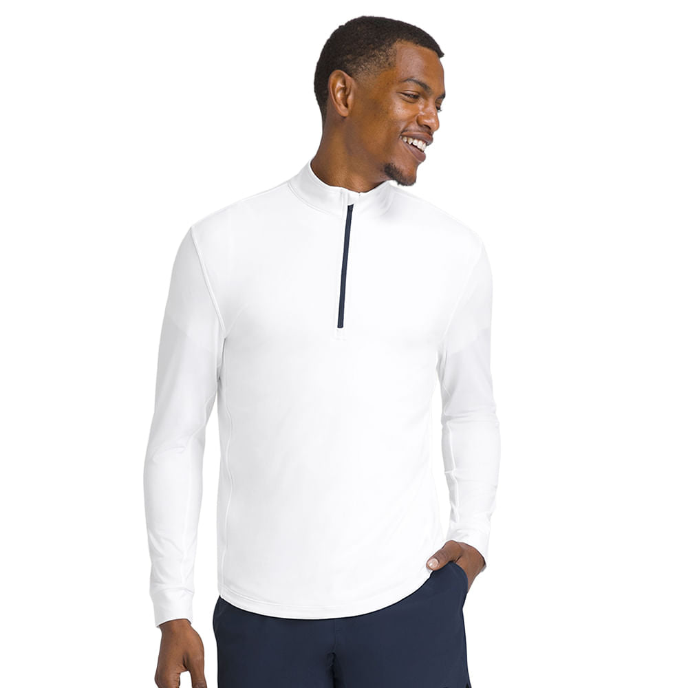 Wilson Mens Everyday Performance H Pullover in White Color