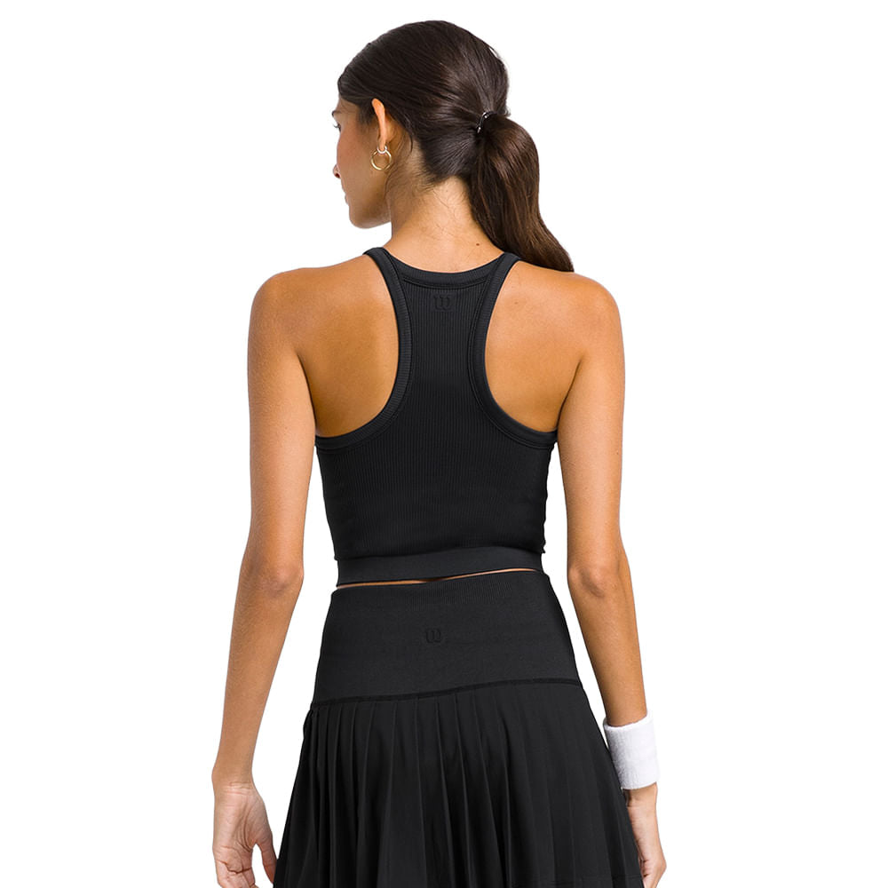 Wilson Womens On The Daily Brami Tops in Black Color