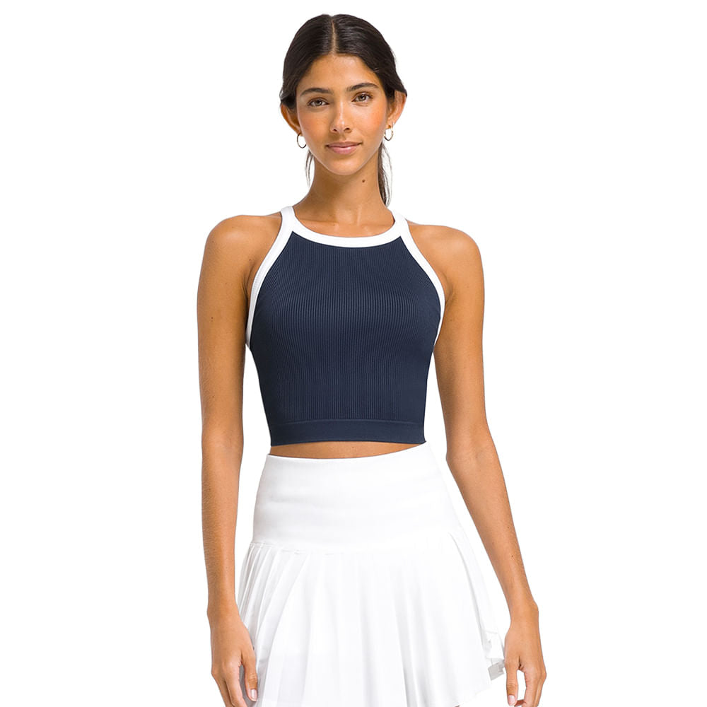 Wilson Womens On The Daily Brami Tops in Blue Color