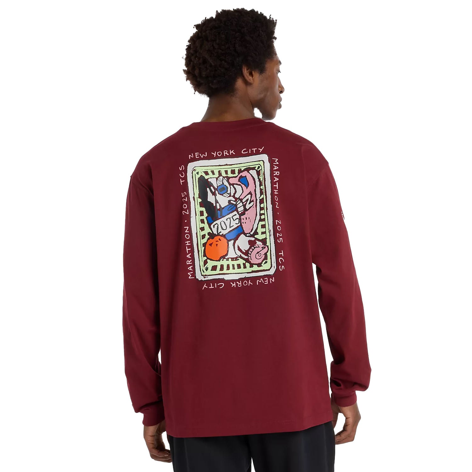 NYC MAR PRE BACK LOGO LS | RED-MHB