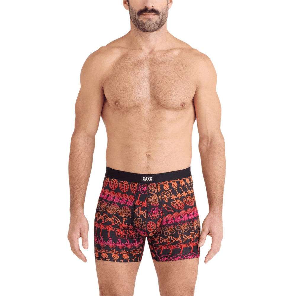 Saxx Apparel Mens M-Daytripper Boxer Brief Underwear in Multi Color