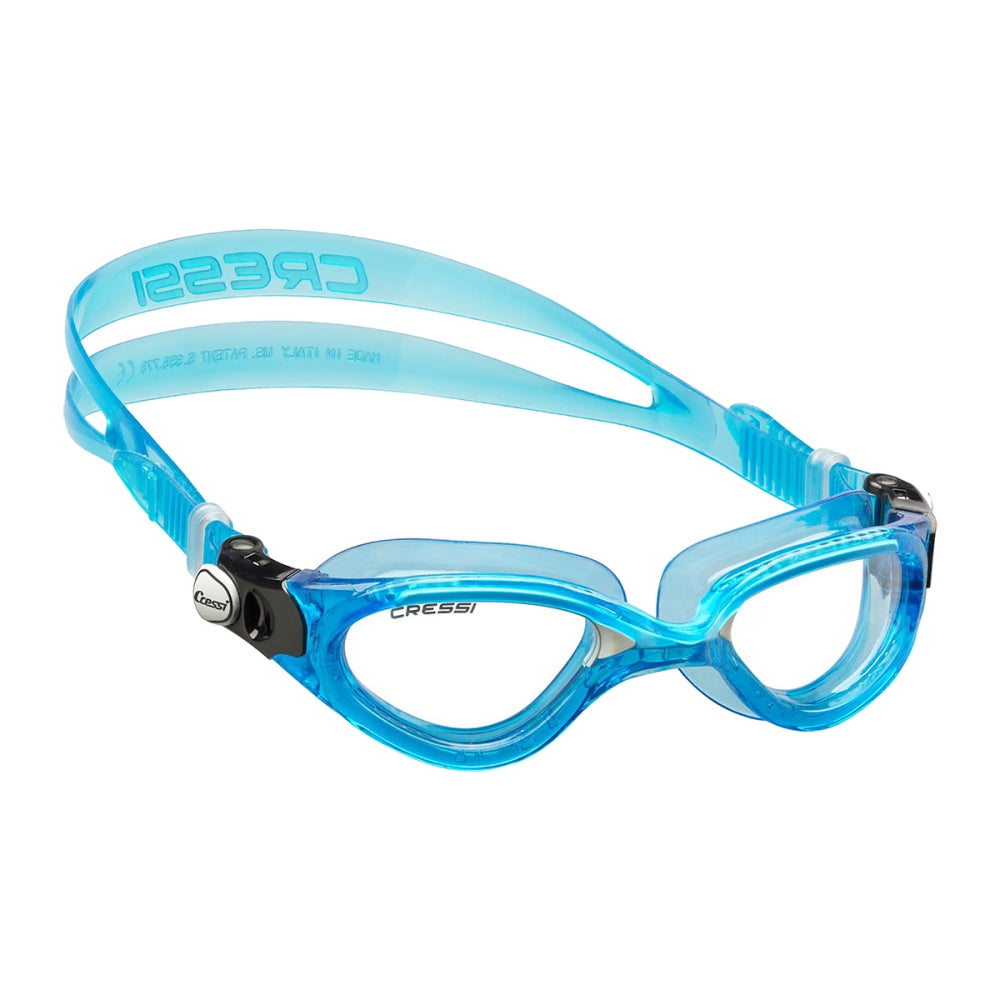 Cressi Unisex Flash Goggle Swimming Goggles in Blue Color