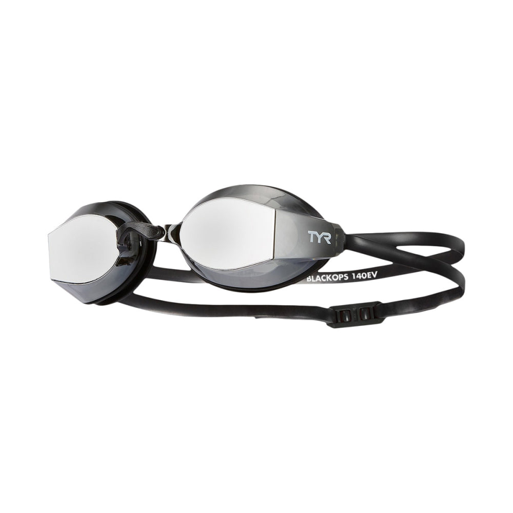 Tyr Unisex Black Ops Mirrored Swimming Goggles in Grey Color