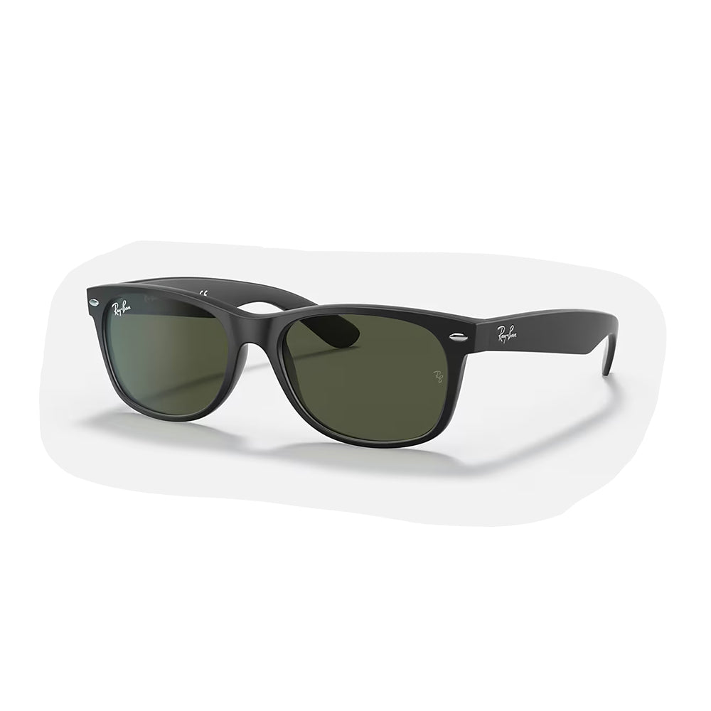 Ray Ban New Wayfarer Rubber Black Accessories in Green Color