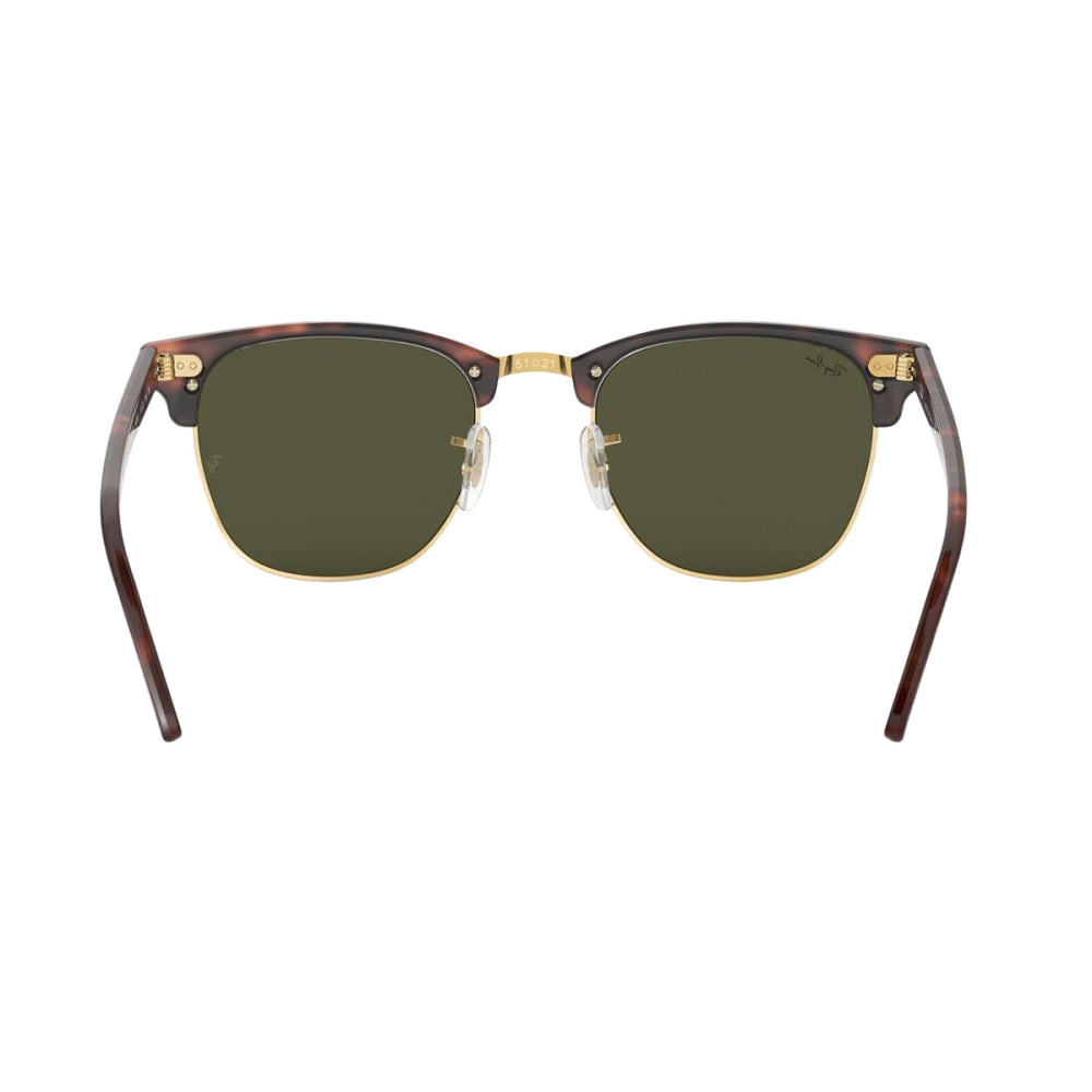 Ray Ban Unisex Clubmaster Mock Tort Arst Accessories in Green Color