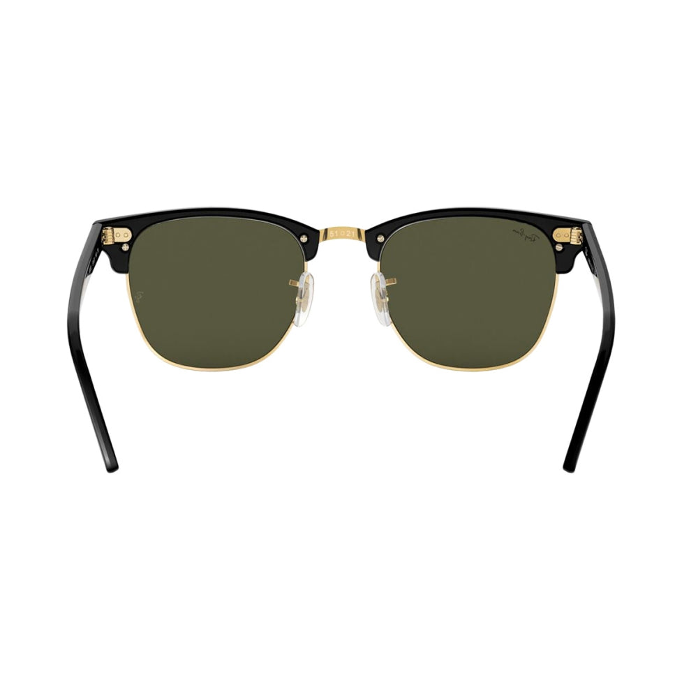 Ray Ban Unisex Clubmaster Black On Arist Accessories in Green Color