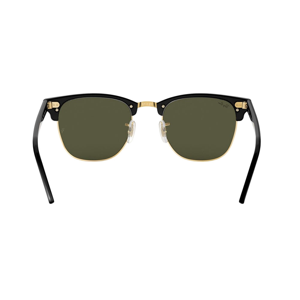 Ray Ban Unisex Clubmaster Black On Arist Accessories in Green Color