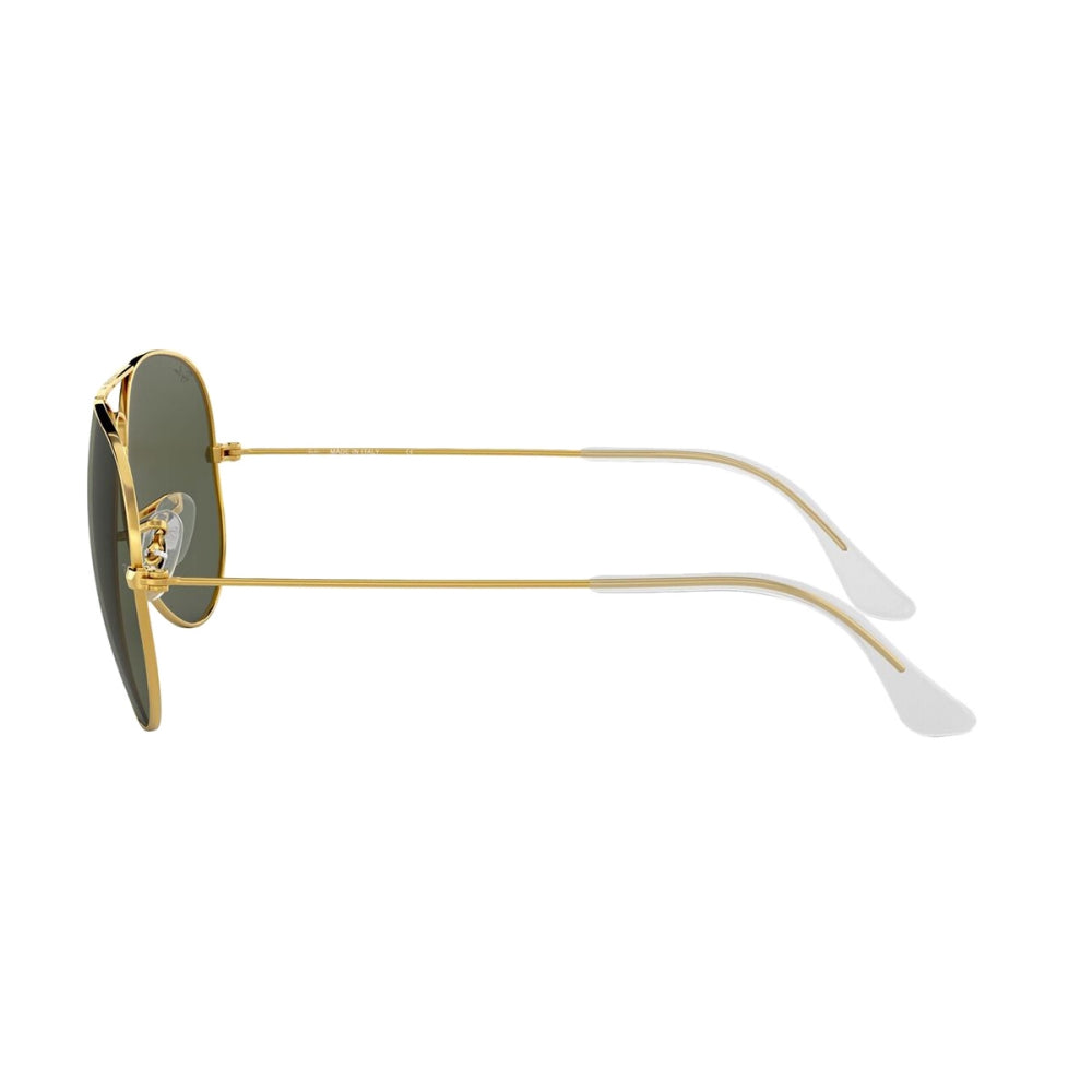 Ray Ban Unisex Aviator Large Metal Aris Accessories in Green Color
